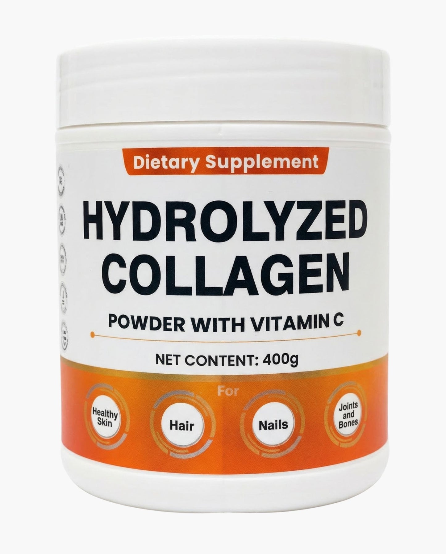 Colágeno Hidrolizado con Vitamina C – Piel, Cabello y Uñas Más Fuertes