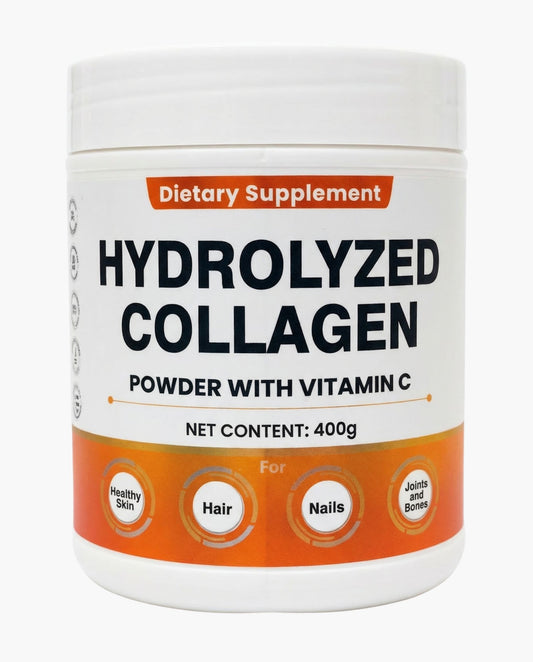 Colágeno Hidrolizado con Vitamina C – Piel, Cabello y Uñas Más Fuertes